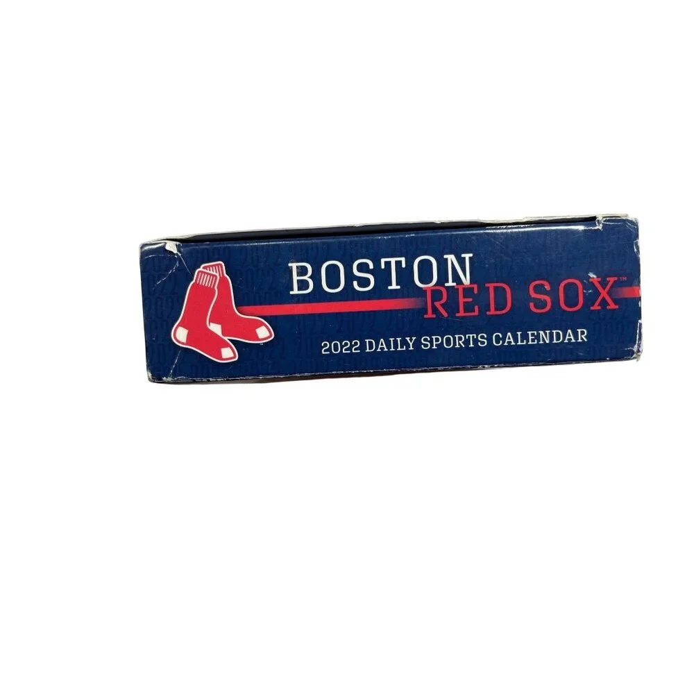 Boston Red Sox 2022 Daily Sports Calendar With Facts & Trivia 11t